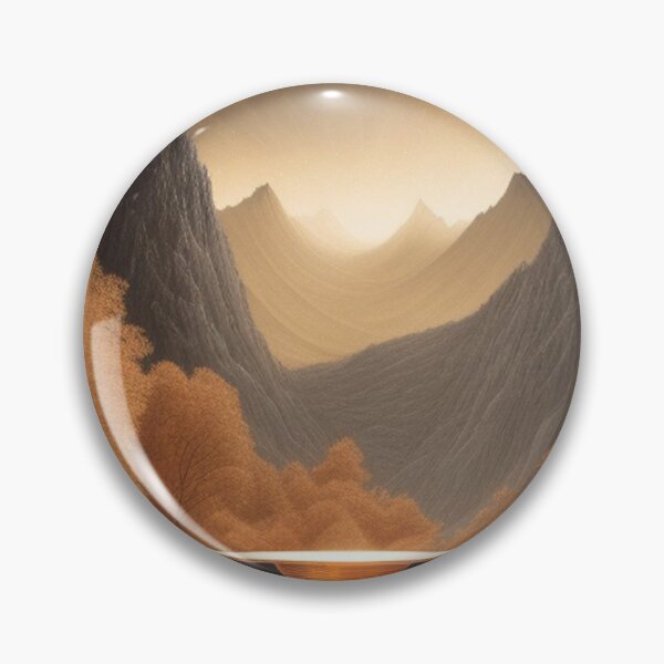 Item preview, Landscape in orange rust  designed and sold by Roxburylane.