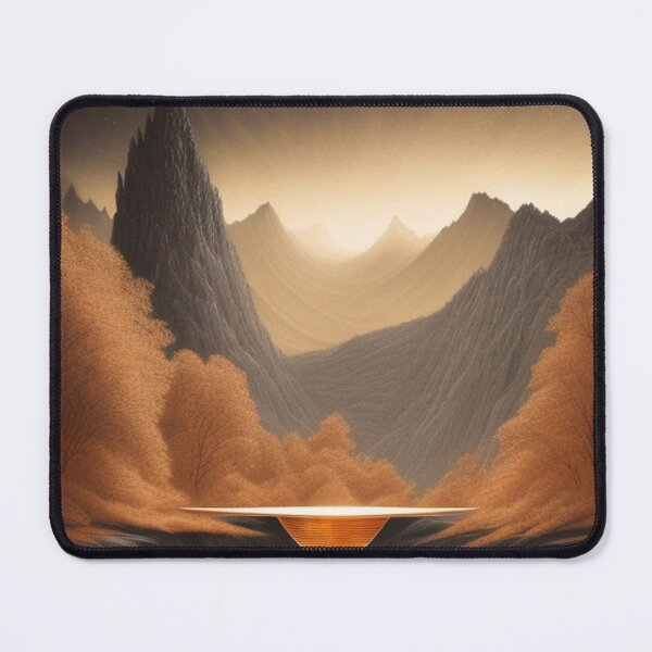 Item preview, Landscape in orange rust  designed and sold by Roxburylane.