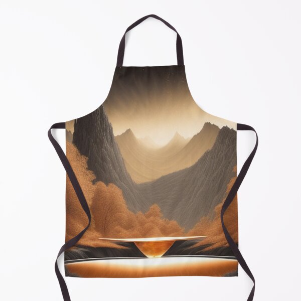 Item preview, Landscape in orange rust designed and sold by Roxburylane.