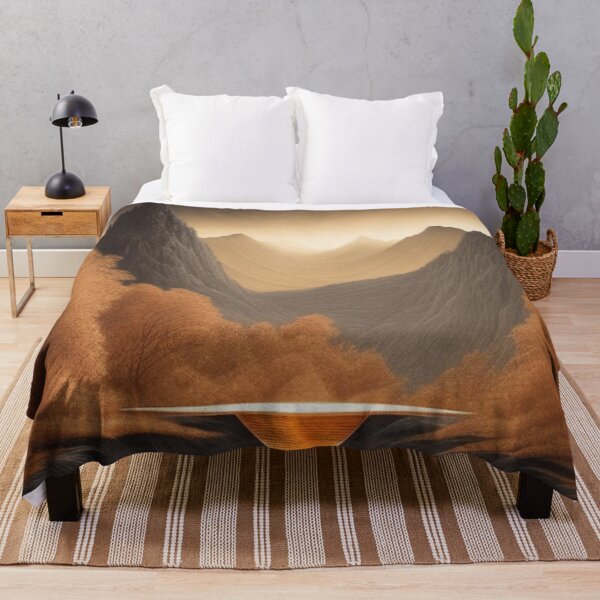 Item preview, Landscape in orange rust designed and sold by Roxburylane.