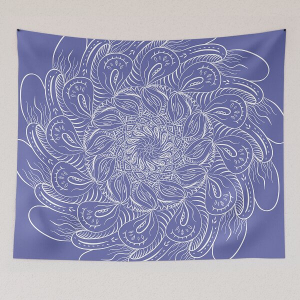 Item preview, White mandala designed and sold by BeyzArtt.