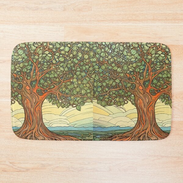 Item preview, Bay tree drawing designed and sold by ComicsFactory.