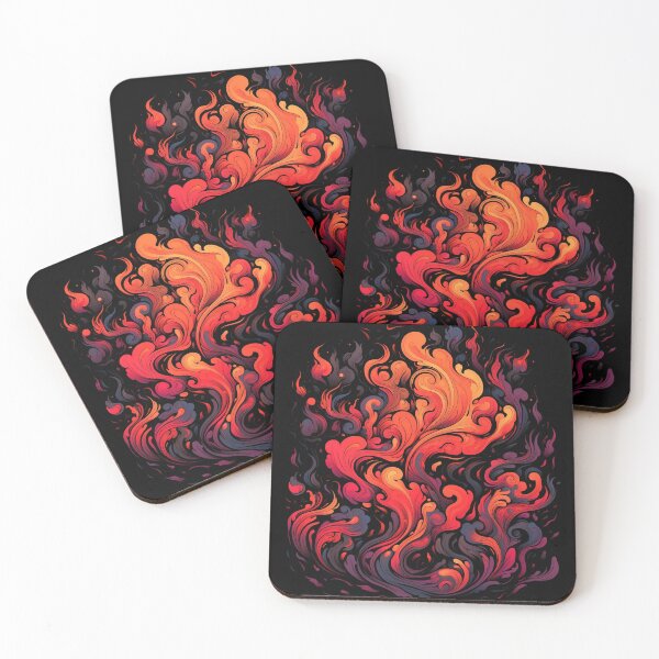 Item preview, Psychedelic Fire: Fiery Eruption designed and sold by PsyCloth.