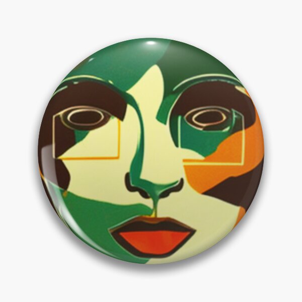 Item preview, abstract women face painting designed and sold by aipaint.