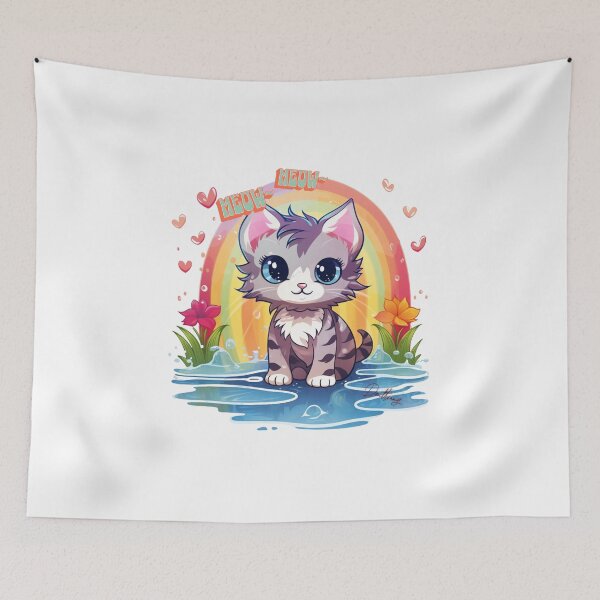 Item preview, cute baby cat designed and sold by Donttiang.