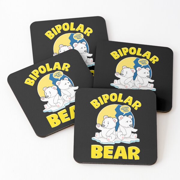 Item preview, Bipolar Bear Polar Bears Emotional Polarity Pun designed and sold by Celensdytivhtu.