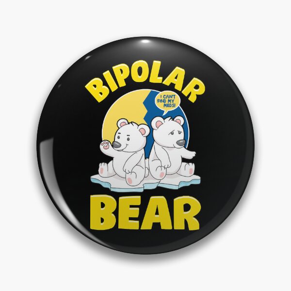 Item preview, Bipolar Bear Polar Bears Emotional Polarity Pun designed and sold by Celensdytivhtu.