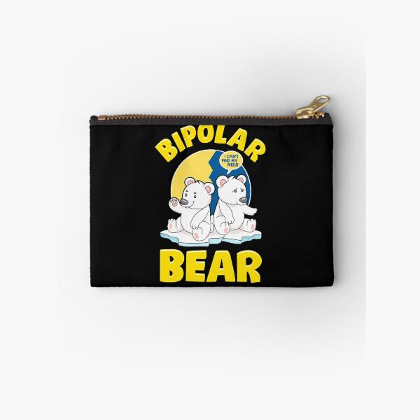 Item preview, Bipolar Bear Polar Bears Emotional Polarity Pun designed and sold by Celensdytivhtu.