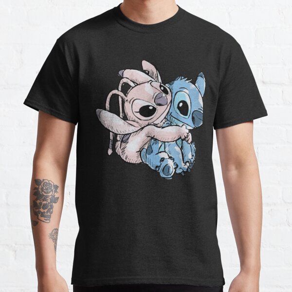 LILO & STITCH - Stitch & Angel - Women T-shirt (XL) : : T- Shirt Cotton Division DISNEY