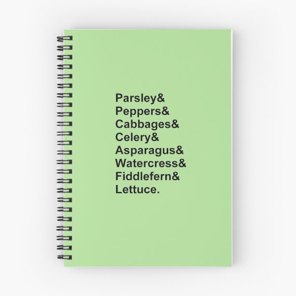 Item preview, parsley, peppers, cabbages and celery designed and sold by nutmeg212.