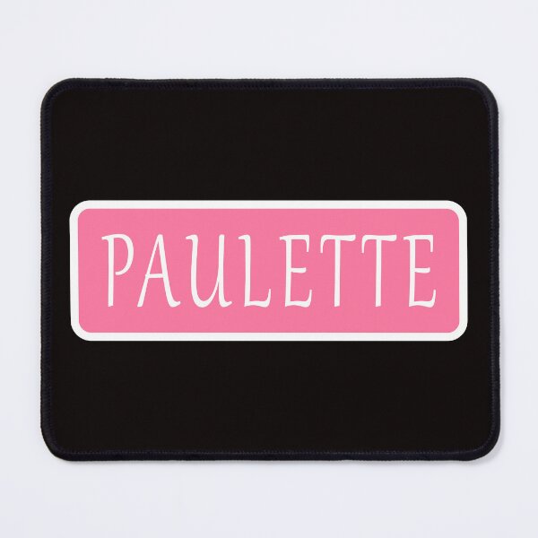 Item preview, Paulette Girls Name designed and sold by Jeallan Designs.