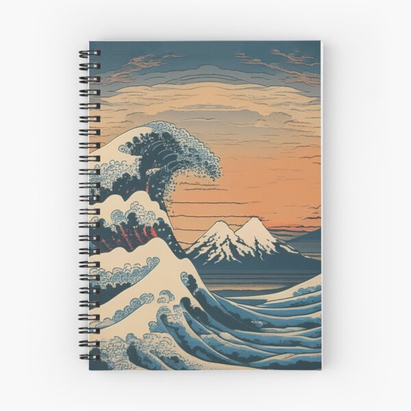 Item preview, Great Wave and Mountains designed and sold by XamiDesign.