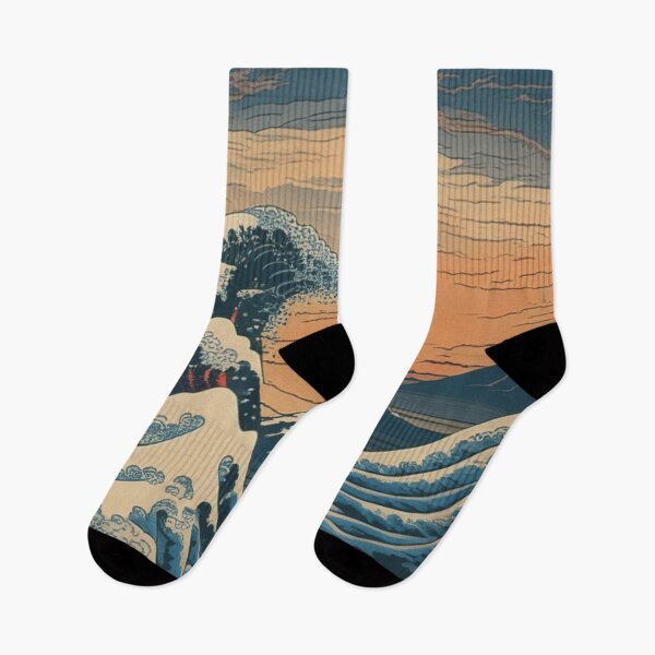 Item preview, Great Wave and Mountains designed and sold by XamiDesign.