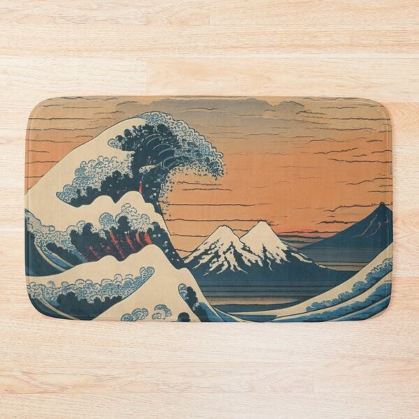 Item preview, Great Wave and Mountains designed and sold by XamiDesign.