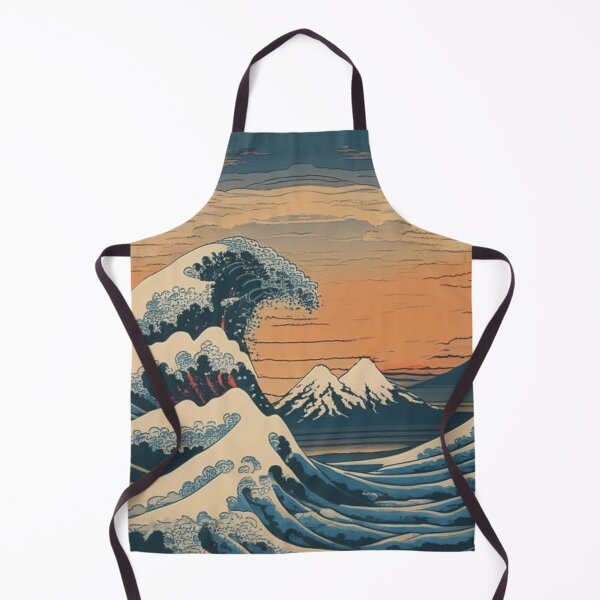 Item preview, Great Wave and Mountains designed and sold by XamiDesign.