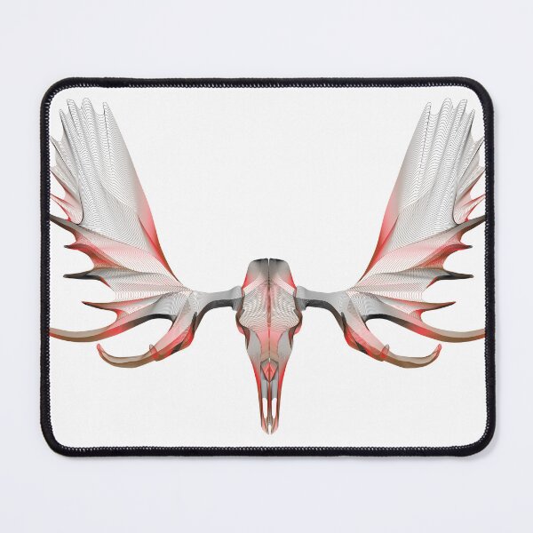 Item preview, alces alces skull designed and sold by agusterus.