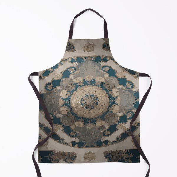 Item preview, Symmetrical Baroque Masterpiece: Close-Up Rug Illustration designed and sold by AFUNARTZ.