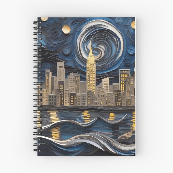 Item preview, Starry night above Manhattan designed and sold by Pixeledfox.