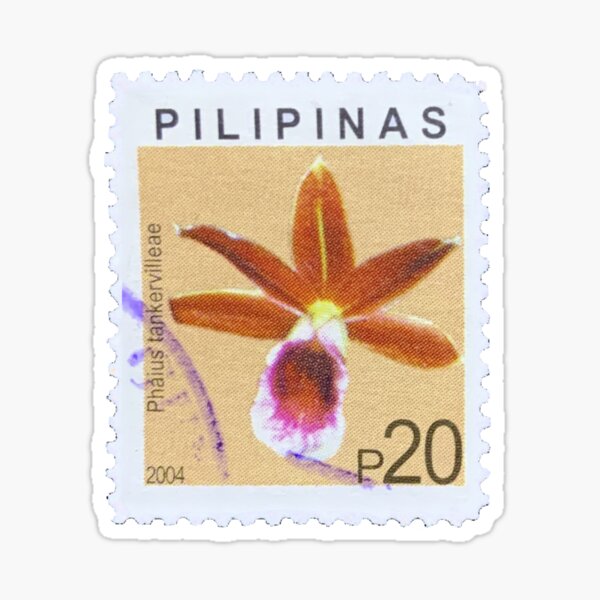 Item preview, Orchid Flower Philippines Postage Stamp designed and sold by red-amber65.