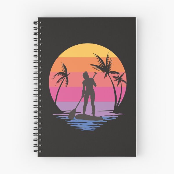 Item preview, SUP Dog Stand Up Paddle Board Paddling Girl designed and sold by MrEddie10.
