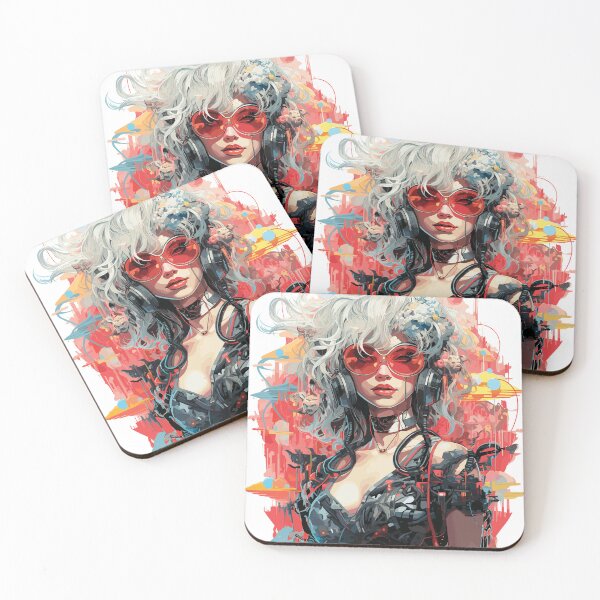 Item preview, Cyberpunk girl #2 designed and sold by Mikakujumi.