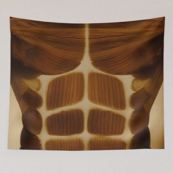 Item preview, Stripped Six pack and abs  designed and sold by Glenbobagins.