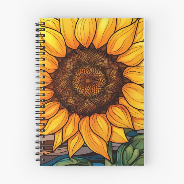 Item preview, Sunflower Stained Glass  designed and sold by paintedkat.