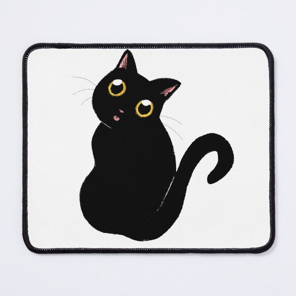 Item preview, Derp Black Cat designed and sold by S-F-Designs.