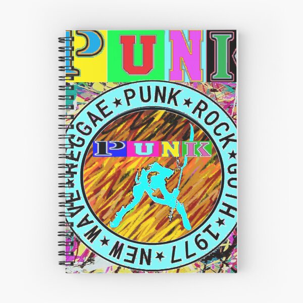 Item preview, Punk Blue 1 designed and sold by LowEndGraphics.