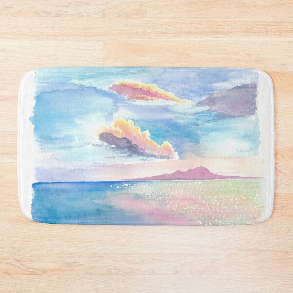 Item preview, Tenerife Canary Islands with Teide Silhouette from Sea designed and sold by artshop77.