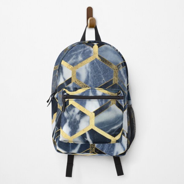 Item preview, marble navy and white.Agate Gold Glitter designed and sold by SuraSu.