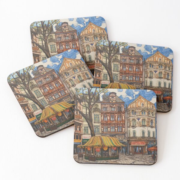 Item preview, Bavaria city drawing designed and sold by ComicsFactory.