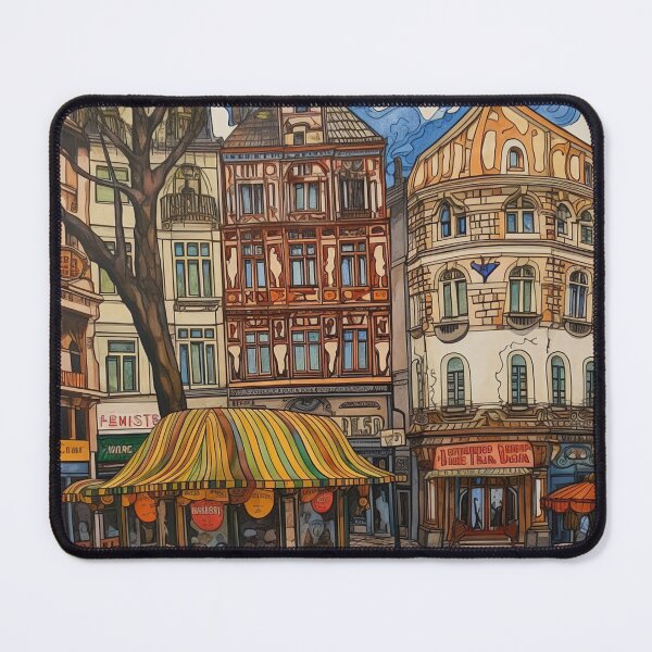 Item preview, Bavaria city drawing designed and sold by ComicsFactory.