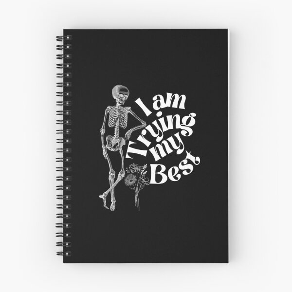 Item preview, Trying my Best Skeleton  designed and sold by ricgib11.