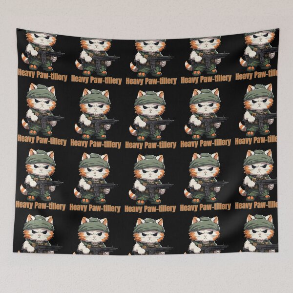 Item preview, Pro Gun Cute Cat Military Veteran designed and sold by Naive-Genius.