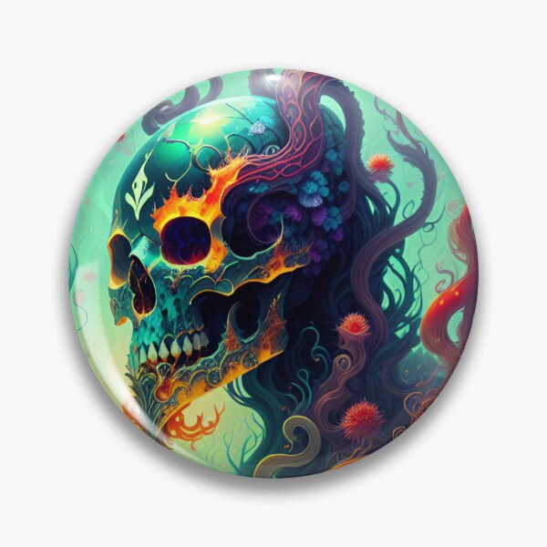 Item preview, Beautiful sea skull designed and sold by MadinaFatt.