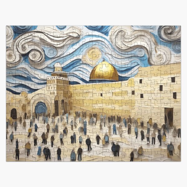 Item preview, The Wailing Wall in Jerusalem (Western Wall) designed and sold by Pixeledfox.