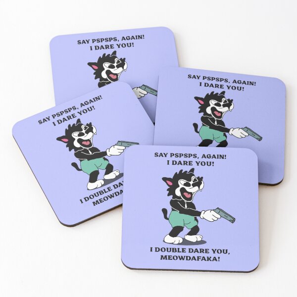 Item preview, Say PSPSPS, again! I dare you! I double dare you, meowdafaka designed and sold by TangriLand cards.