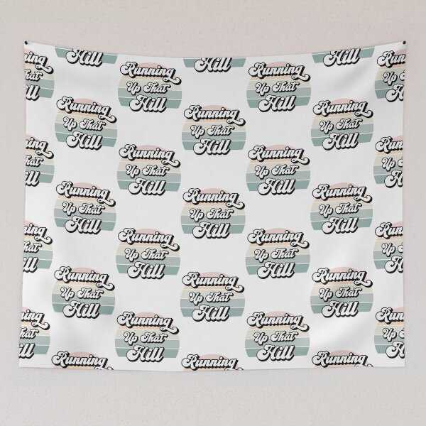 Item preview, Running Up That Hill Retro Color designed and sold by ChasityNapier.