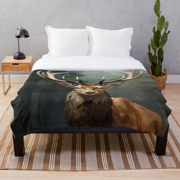 Item preview, Realistic deer painting close up designed and sold by Inktown.