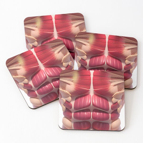 Item preview, Striated  Six pack and abs  designed and sold by Glenbobagins.