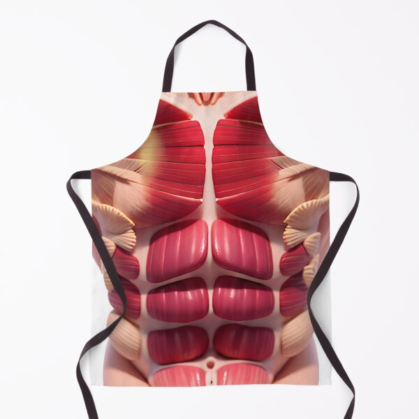 Item preview, Striated Six pack and abs designed and sold by Glenbobagins.