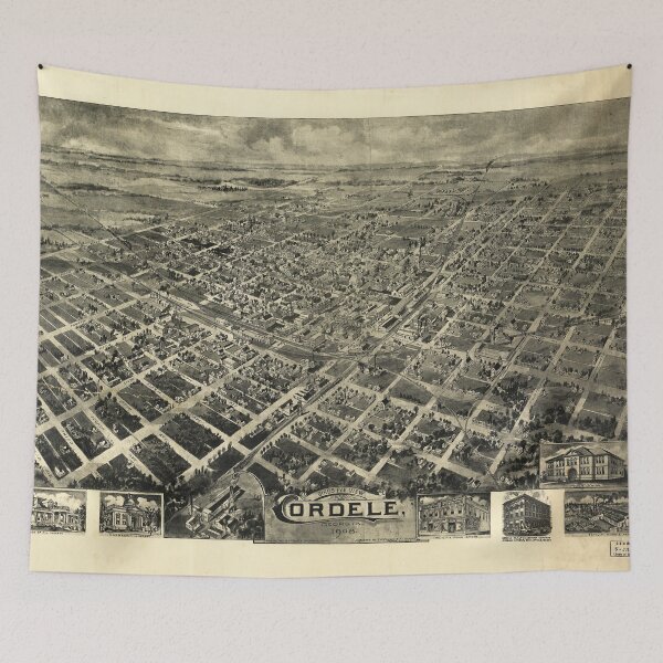 Item preview, Cordele, Georgia (1908) designed and sold by allhistory.