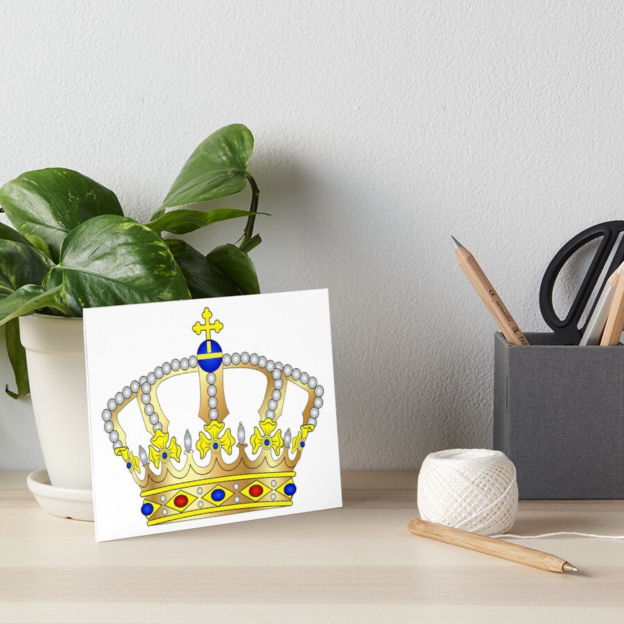 Crown Sticker for Sale by Dee Dee