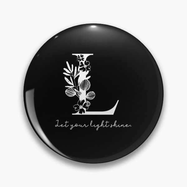 Item preview, letter L - Let your light shine. - dark designed and sold by WERICO-T.