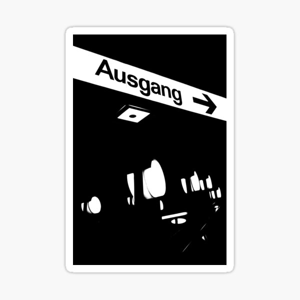 Berlin | Ausgang Sticker