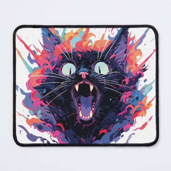 Item preview, Angry cat Tshirt designed and sold by Mikakujumi.