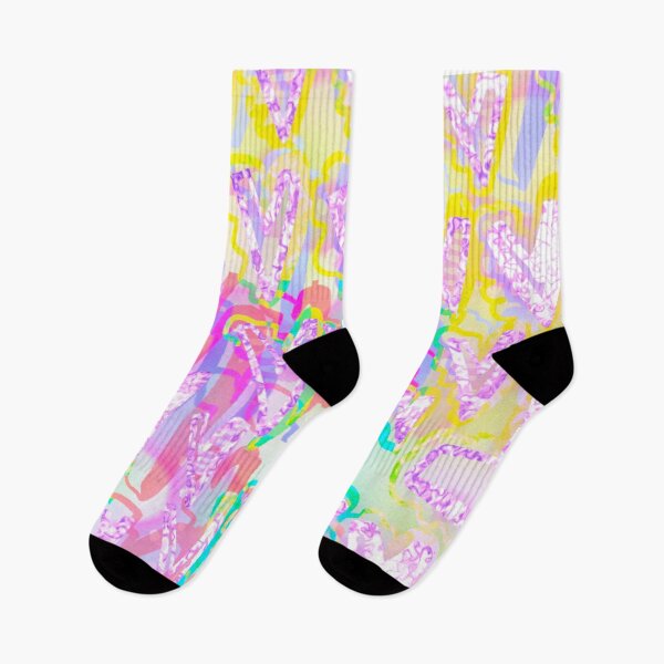 Item preview, Abstract wiggle lines full color designed and sold by Florvolcanica.