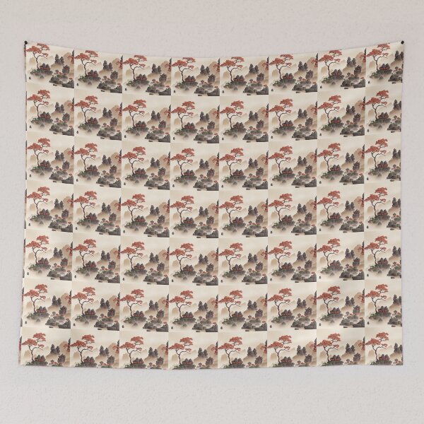 Item preview, Trees on the mountain designed and sold by Sadia  Jannat.