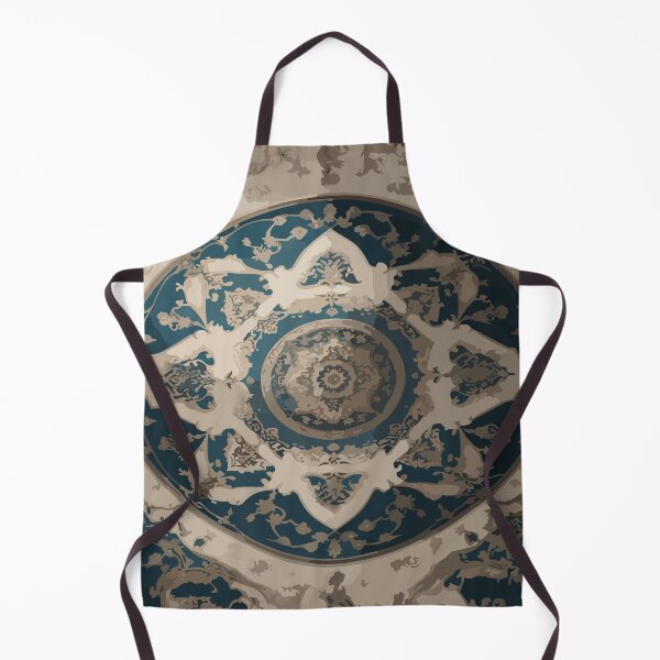 Item preview, Symmetrical Baroque Masterpiece: Close-Up Rug Illustration designed and sold by AFUNARTZ.